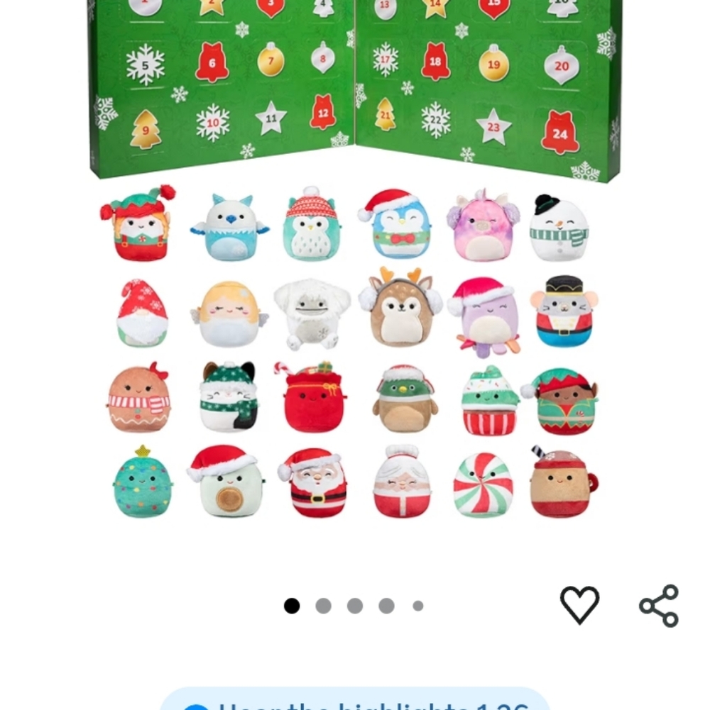 Squishmallow Advent Calender NEW